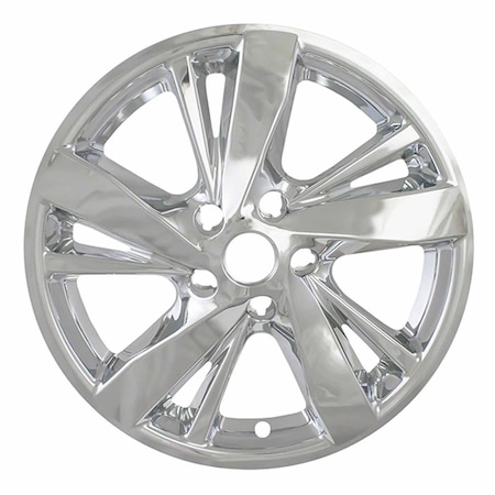 Coast2Coast 17", 5 Double Spoke, Chrome Plated, Plastic, Set Of 4, Not Compatible With Steel Wheels IWCIMP378X